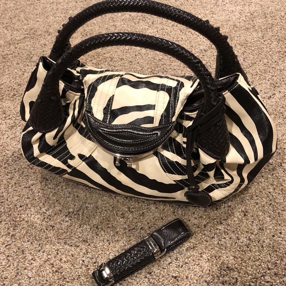 Zebra Print Purse